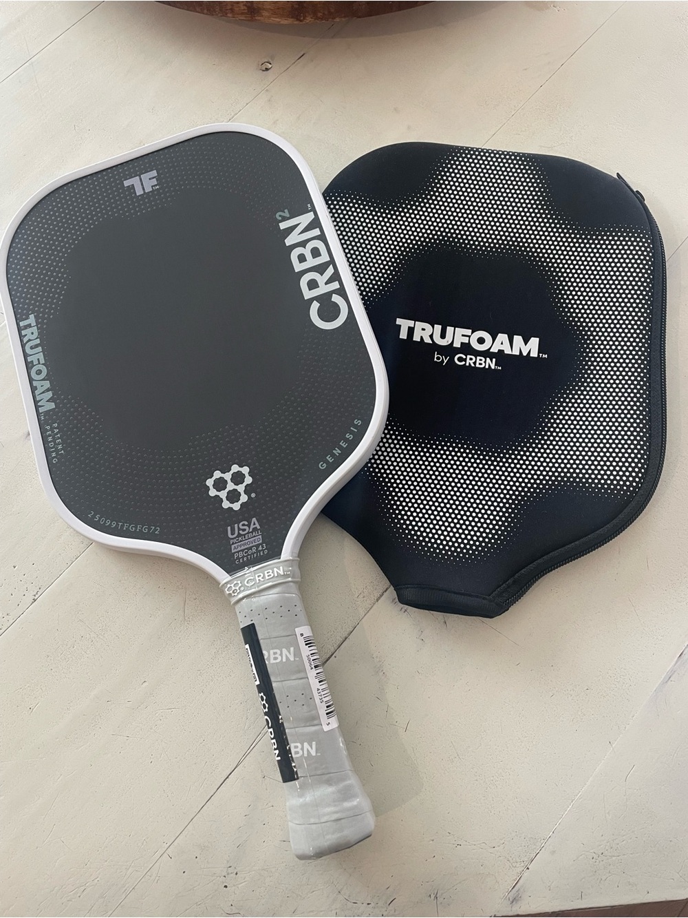 CRBN TruFoam Genius 2Pickleball Paddle with Cover